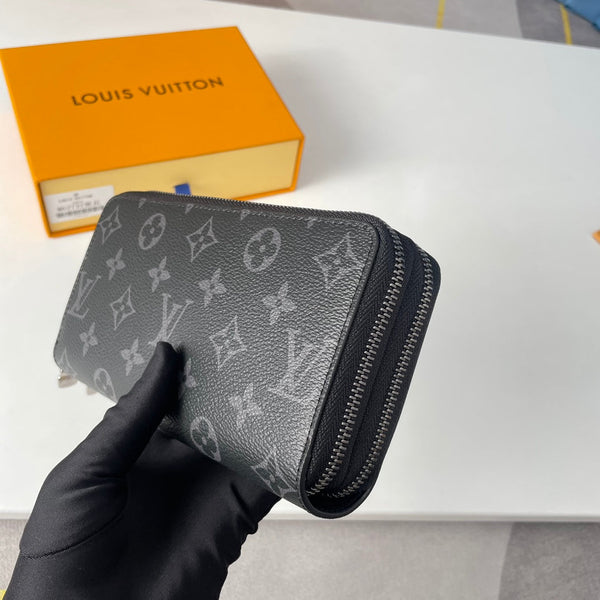 Portafoglio LV Double Zippy XL Monogram Eclipse nero 221555