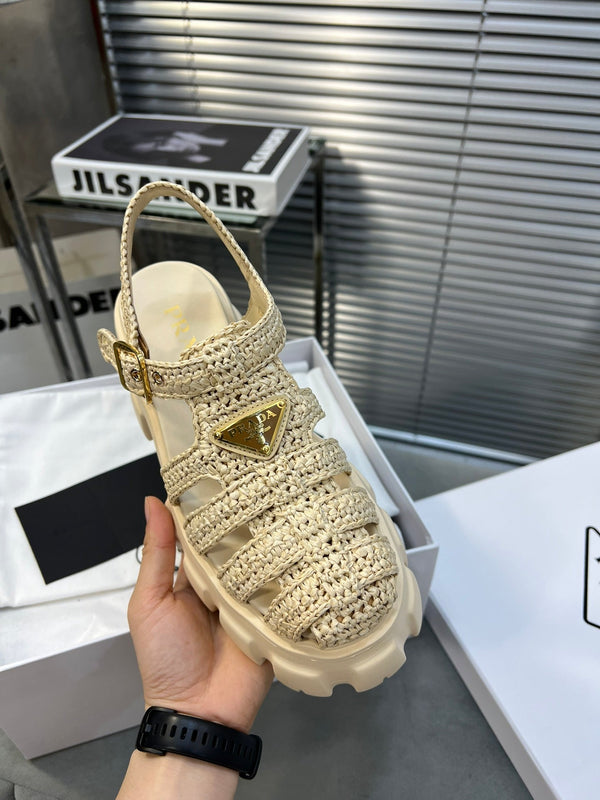 Sandali Pra Monolith Crochet Cage 55 Beige