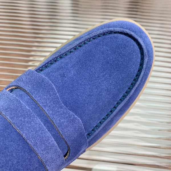 LP SUMMER WALK LOAFERS BLUE SUEDE