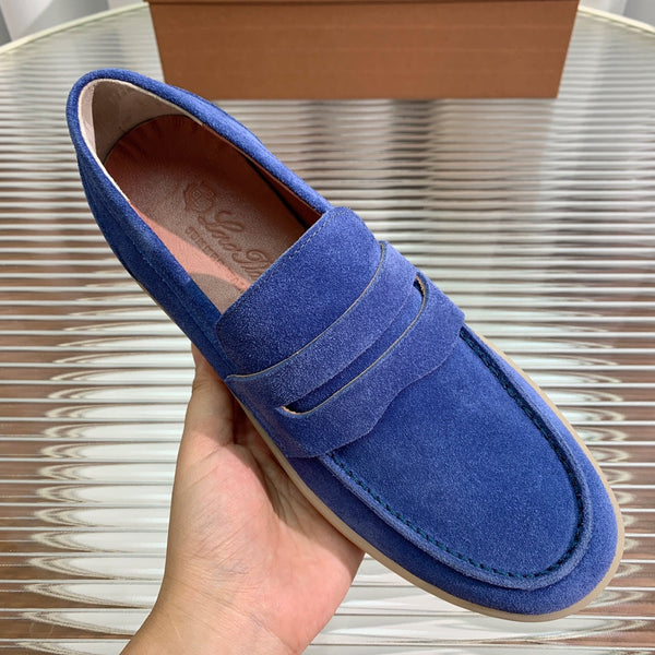LP SUMMER WALK LOAFERS BLUE SUEDE