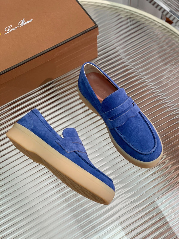LP SUMMER WALK LOAFERS BLUE SUEDE