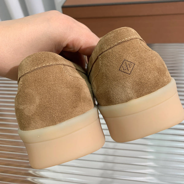 MOCASSINI LP SUMMER WALK IN CAMOSCIO MARRONE