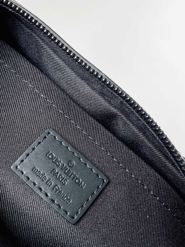 LV Fastline Messenger Bag 23.5 Black Cowhide HW