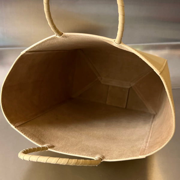 SMALL 26 BROWN BAG KRAFT CALFSKIN