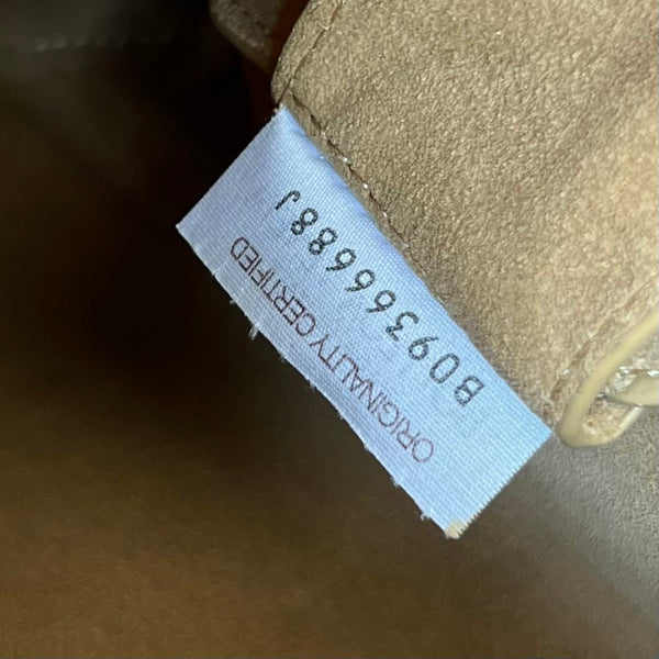 SMALL 26 BROWN BAG KRAFT CALFSKIN