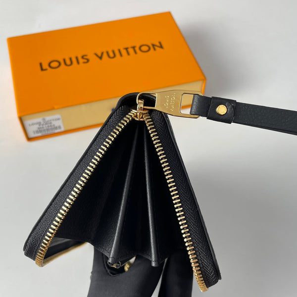 Portafoglio LV M61864 Zippy in pelle nera con monogramma Empreinte 221618