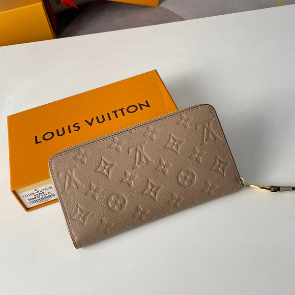 LV M60571 Portafoglio Zippy Tourterelle Monogram Empreinte Pelle 221620