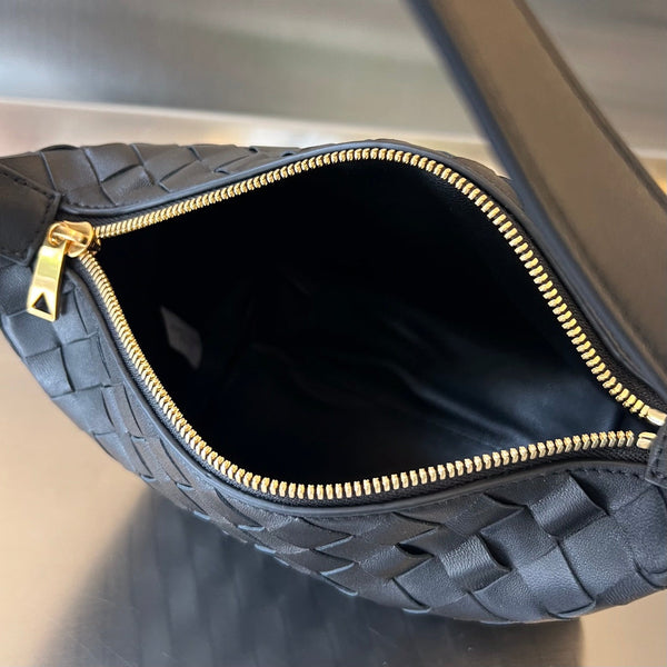 BORSA WALLACE 22 IN PELLE DI VITELLO NERA