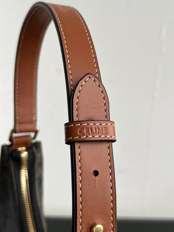 TRIPHOME 23 PELLE DI MUCCA TAN CARO