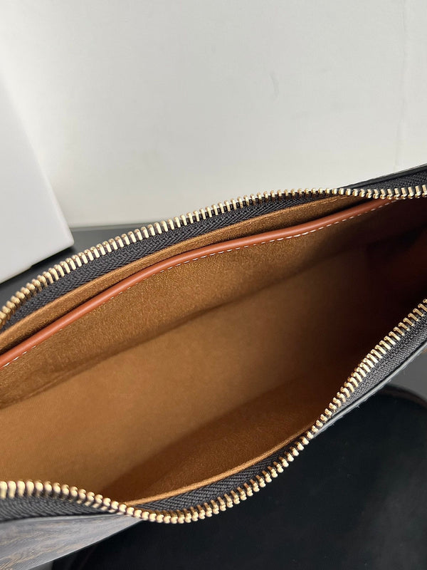 TRIPHOME 23 PELLE DI MUCCA TAN CARO