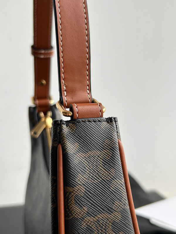 TRIPHOME 23 PELLE DI MUCCA TAN CARO