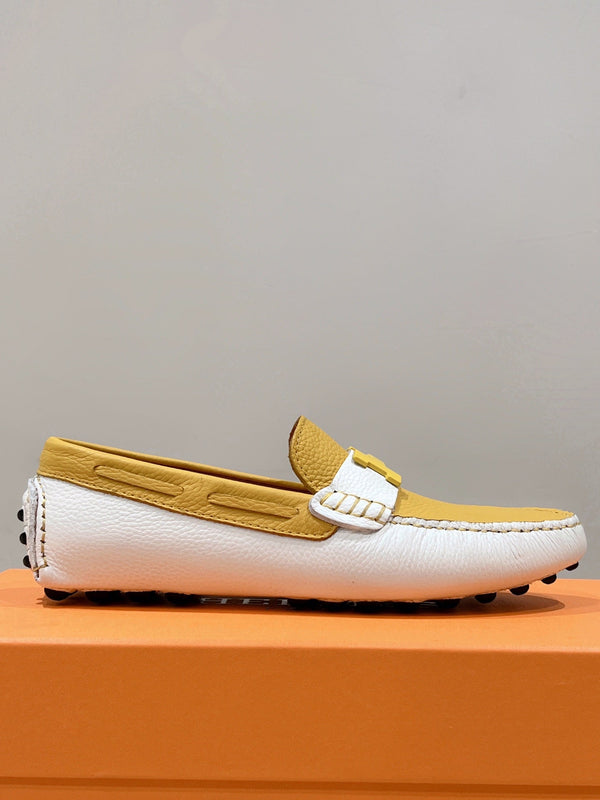 HM Men's Loafer Yellow Cowhide 557567