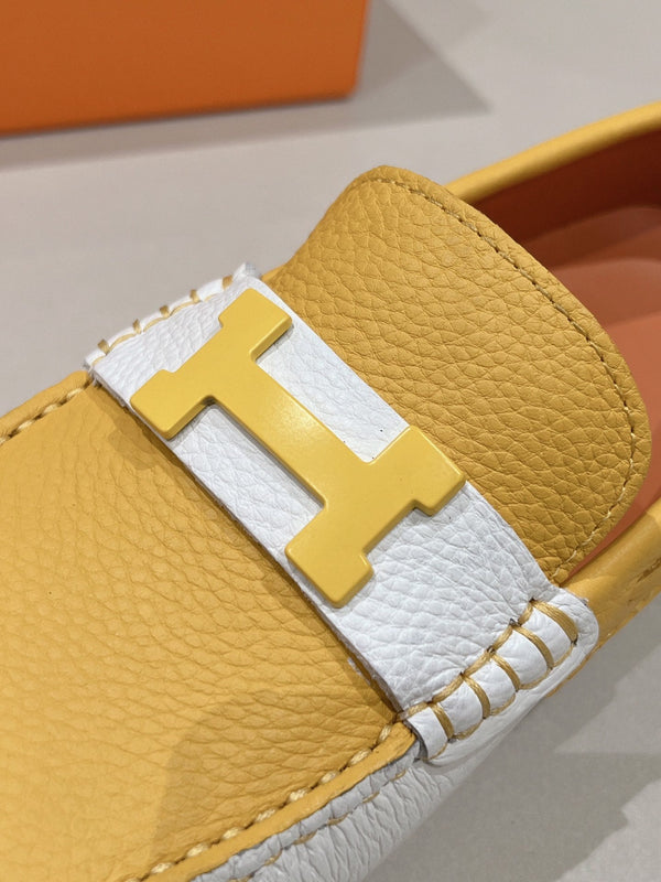 HM Men's Loafer Yellow Cowhide 557567