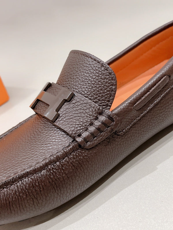 HM Men's Loafer Brown Cowhide 557568