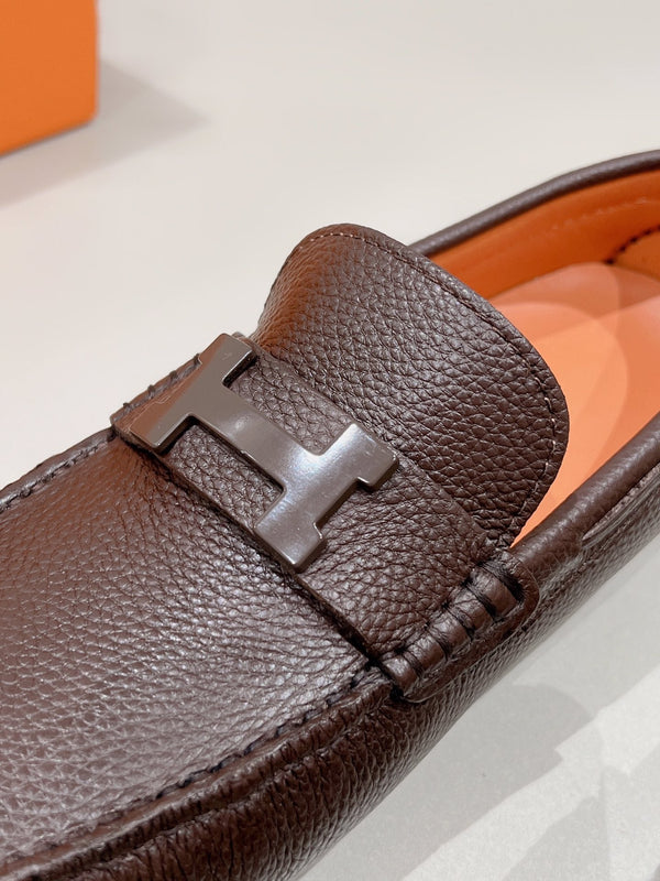 HM Men's Loafer Brown Cowhide 557568