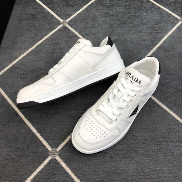 PRA DOWNTOWN LEATHER SNEAKERS WHITE MIX CRYSTAL
