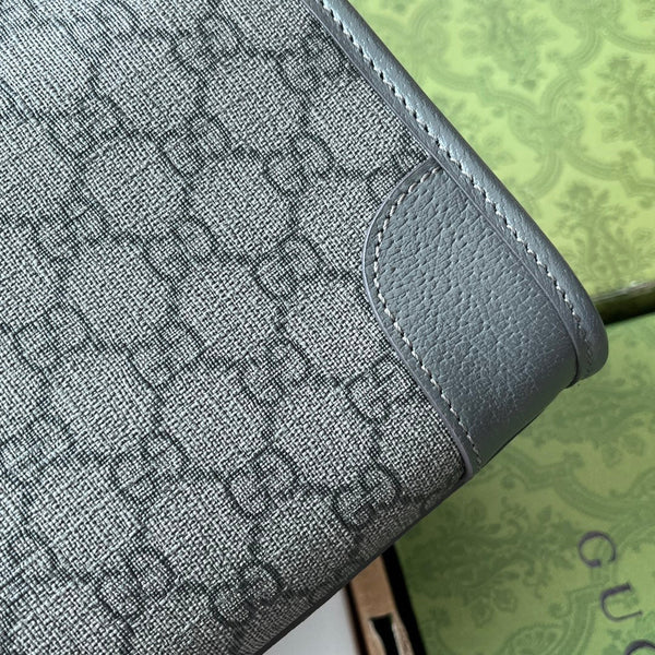 Sac bandoulière Gucci 35 en toile grise 240021