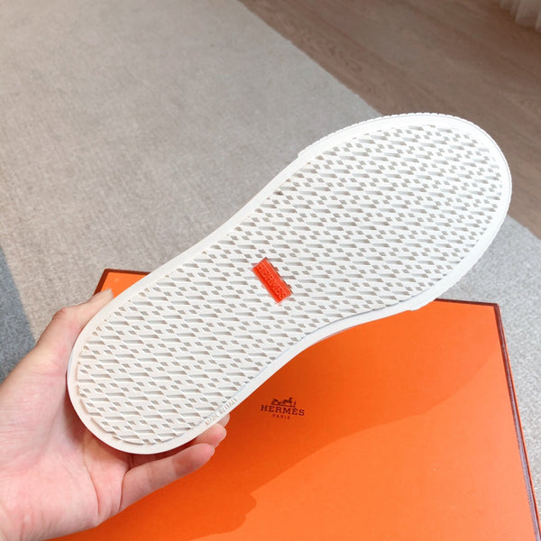 HM GAME SLIP-ON CROCODILE MOTIF SNEAKER RED CALFSKIN