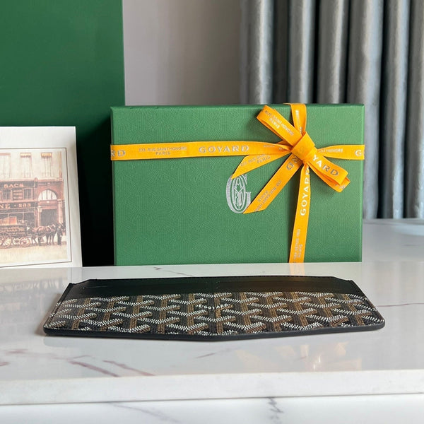 INSERT LOUISE 21 IN BLACK GOYARDINE CANVAS