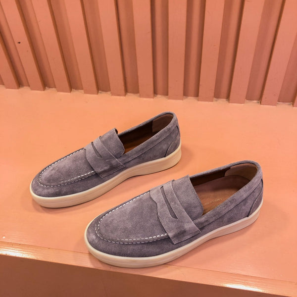 MOCASSINI LP RETRO SUMMER WALK IN CAMOSCIO MALVA