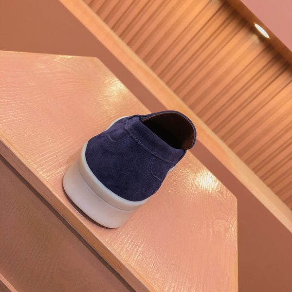 LP RETRO SUMMER WALK LOAFERS DENIM SUEDE