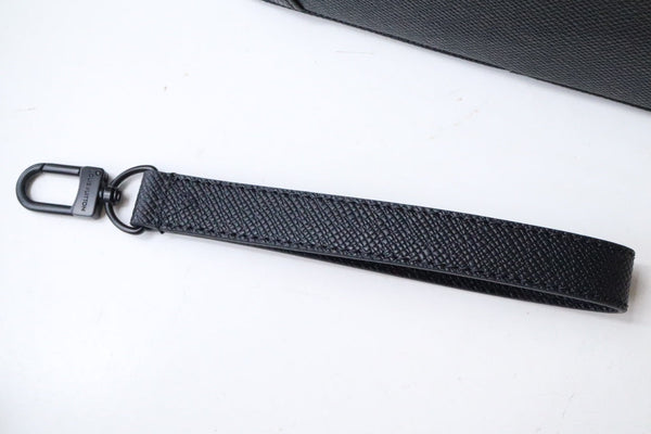 LV Pochette Kasai Clutches Taiga Leather 175199