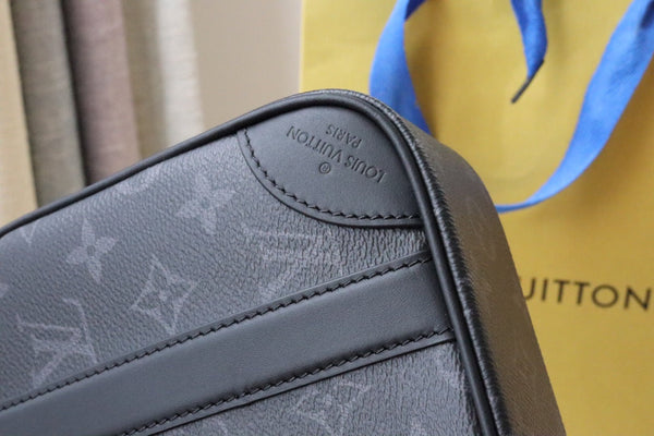 LV Pochette Kasai Clutches Monogram Eclipse canvas 179400