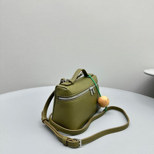 Extra Pocket L19 Olive Cowhide Shw
