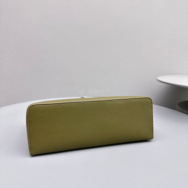 Extra Pocket L27 Olive Cowhide Shw