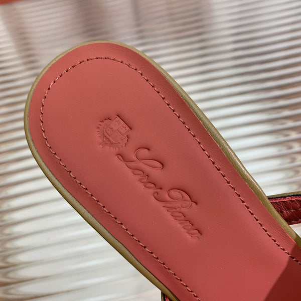 High Hee 60 Sprightly Charms Mule Sandal Olive Purple Navy Calfskin