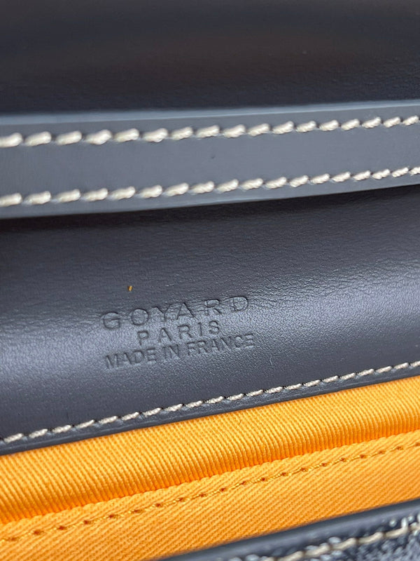 POCHETTE MONTE-CARLO PM 25 IN TELA GOYARDINE GRIGIA