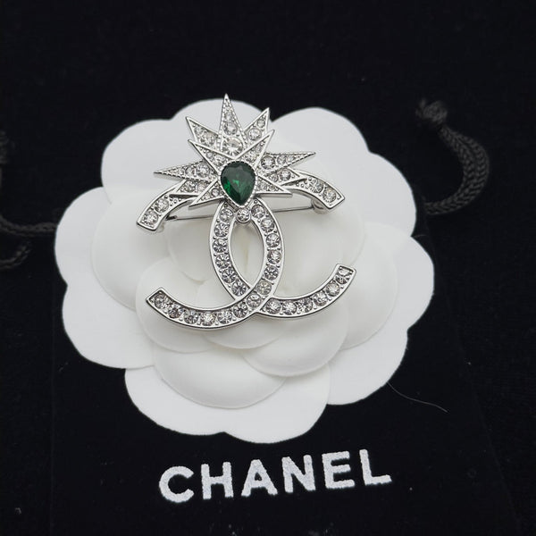 CC Brooch Silver 179446