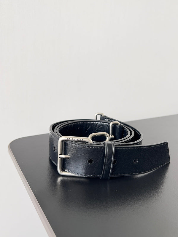 BB SOFT FLAP BAG 25 IN BLACK PEACH CALFSKIN SILVER HARDWARE