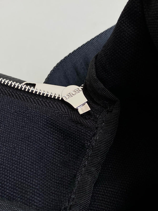 ZAINO GRANDE 42 JACQUARD OBLIQUO BLU