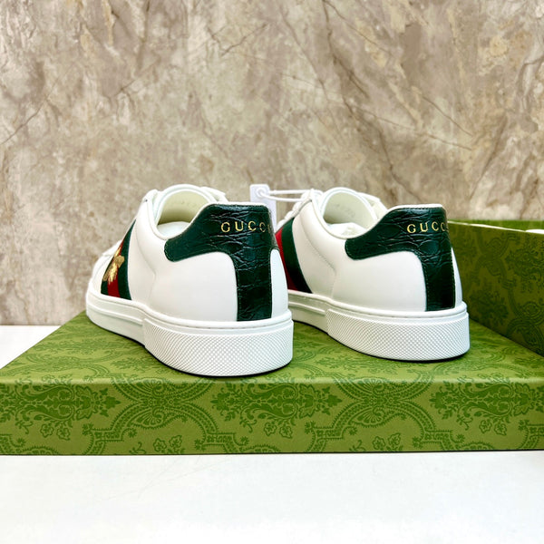 GG Men's ACE Sneaker White Cowhide 525964