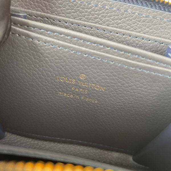 LV M60740 Portamonete Zippy Blu Monogram Empreinte Pelle 221611