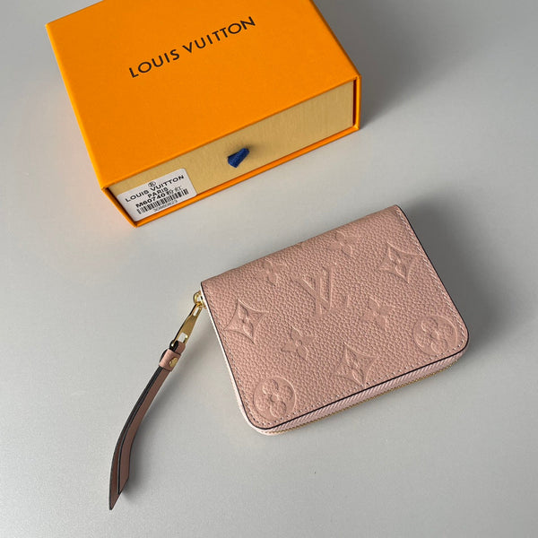 LV M60740 Portamonete Zippy in pelle monogramma rosa 221612