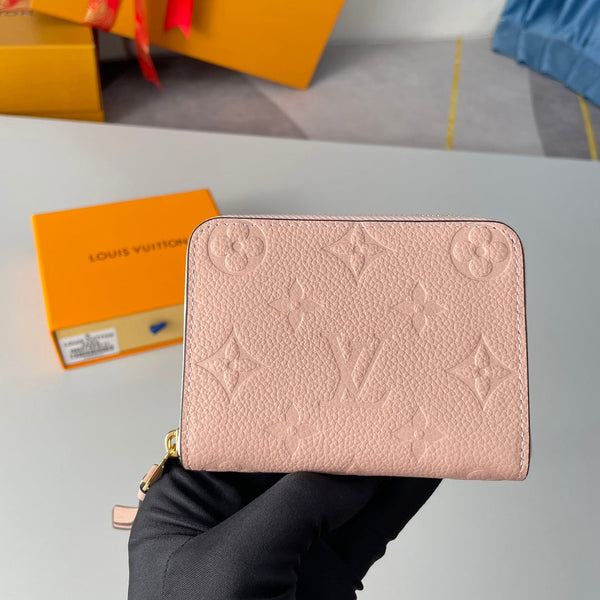LV M60740 Portamonete Zippy in pelle monogramma rosa 221612