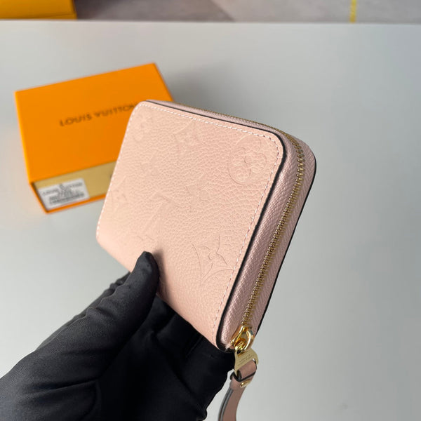 LV M60740 Portamonete Zippy in pelle monogramma rosa 221612