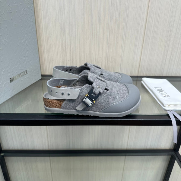 CD BIRKENSTOCK TOKIO MULE GRAY SUEDE