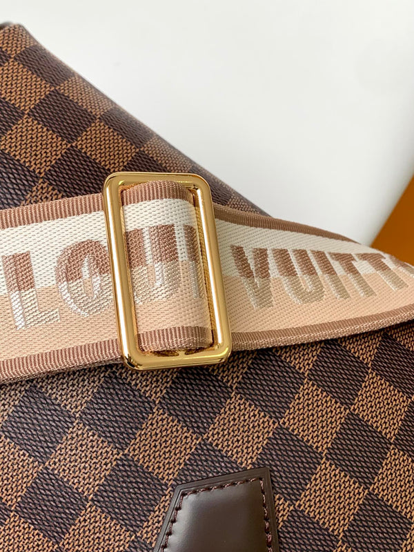 LV Speedy Bandoulière 20cm Brown Damier Ebene Canvas GHW