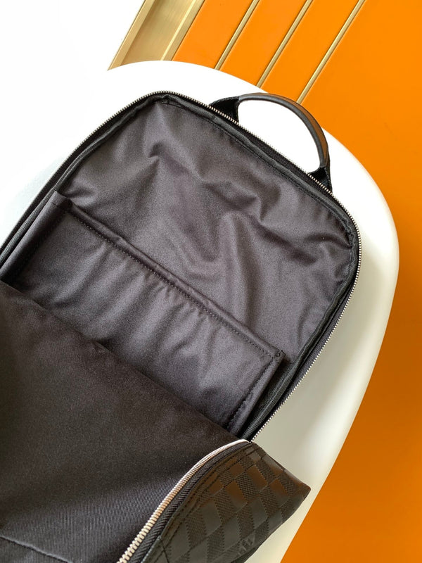 LV Michael Backpack Black Damier Infini Onyx Leather