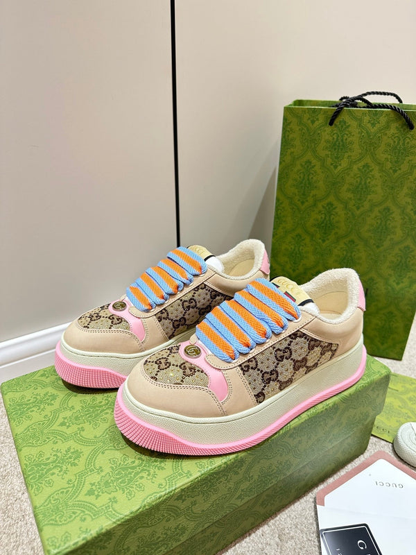 Sneaker GG Screener Rosa Fucsia