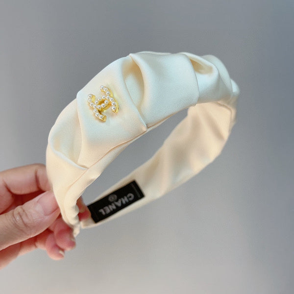 SERRE-TÊTE EN TISSU BLANC 925662