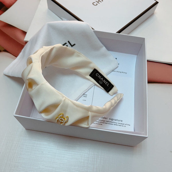SERRE-TÊTE EN TISSU BLANC 925662