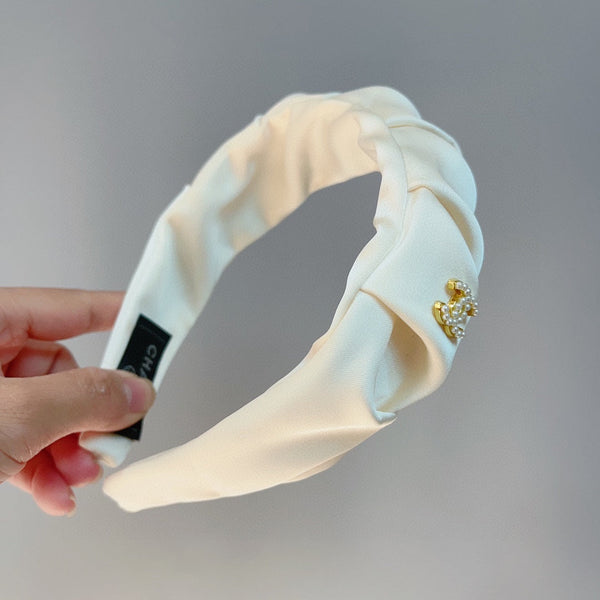 SERRE-TÊTE EN TISSU BLANC 925662