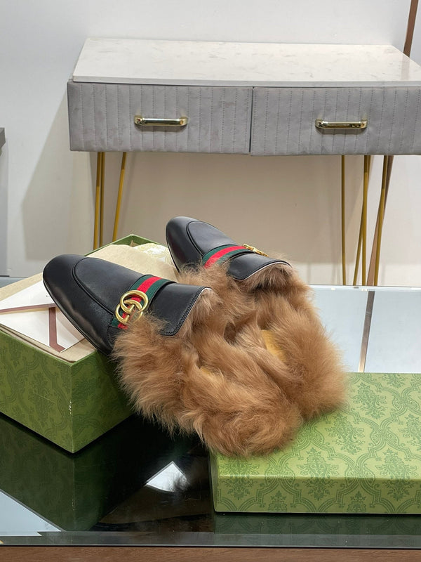 2015 RE-EDITION MEN'S PRINCETOWN IN BLACK CALFSKIN AND LAMB WOOL LINING