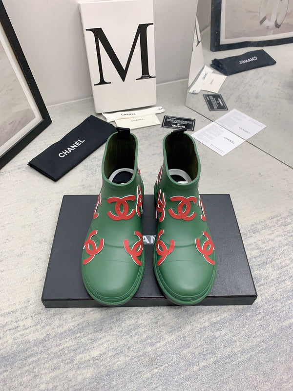 CC 26s Short Rain Boots 2cm Caoutchouc Rubber 163772