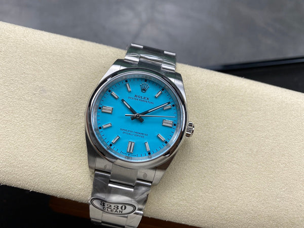 OYSTER PERPETUAL 36MM STAINLESS STEEL SKY BLUE DIAL