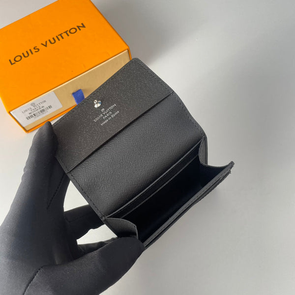 Porta carte LV Enveloppe Carte De Visite Tela Damier Graphite 221501